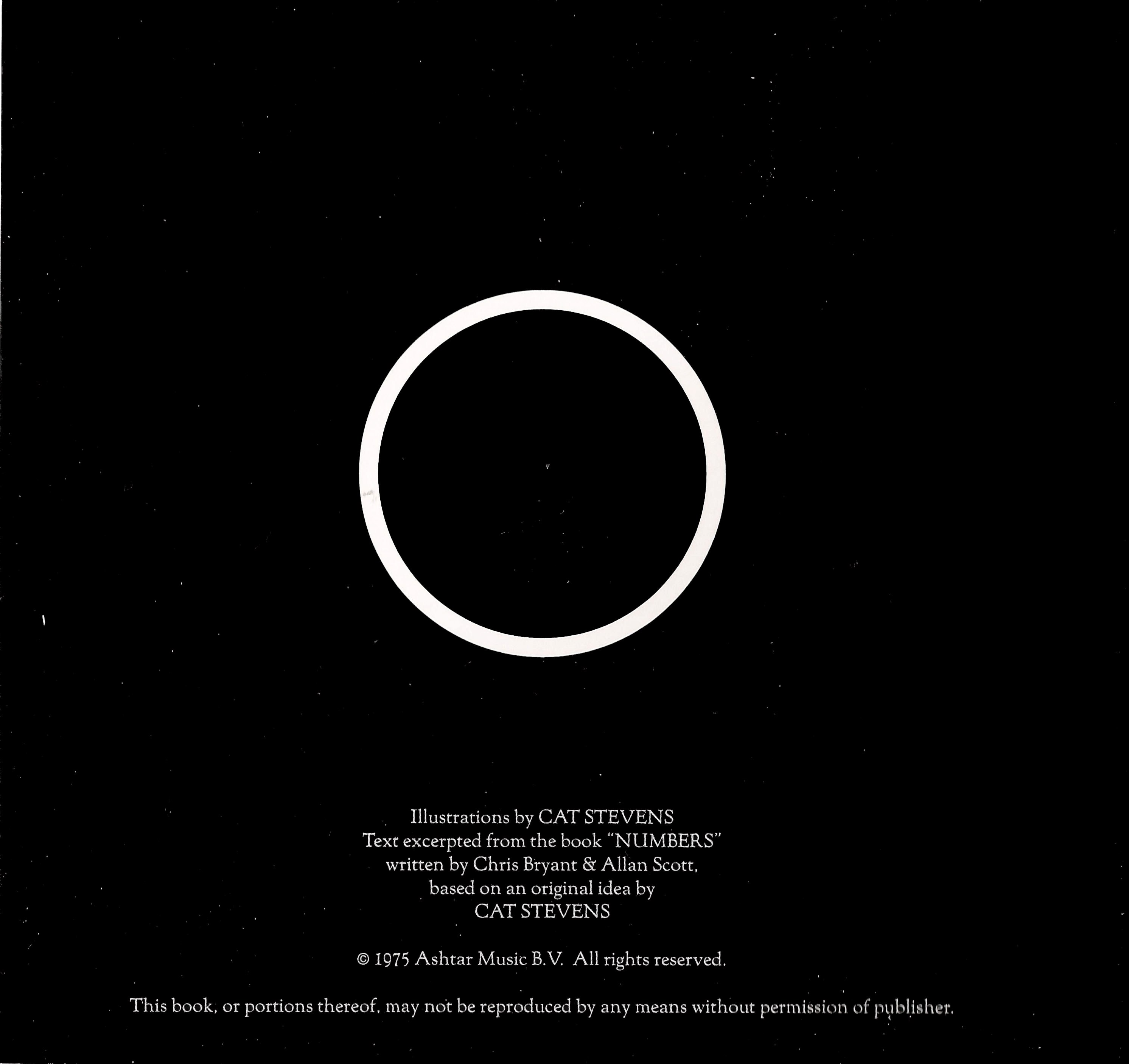 Cat Stevens  Numbers : Front + Inlay